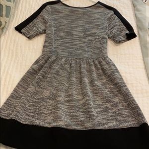ADORABLE grey and black dress.